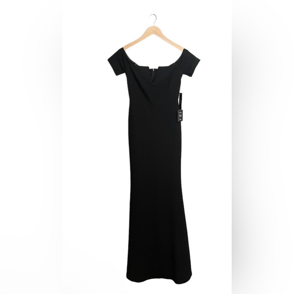 Lulu's Chic Black Off-Shoulder Dress - Picture 4 of 6